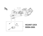 Helmet Lock (One Key System)